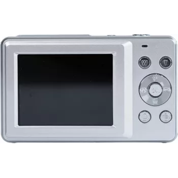Yashica DigiPix 100 fotocamera digitale compatta, 8 MP, schermo IPS da 2,4 pollici, argento (YAS-DG100PP-SV)