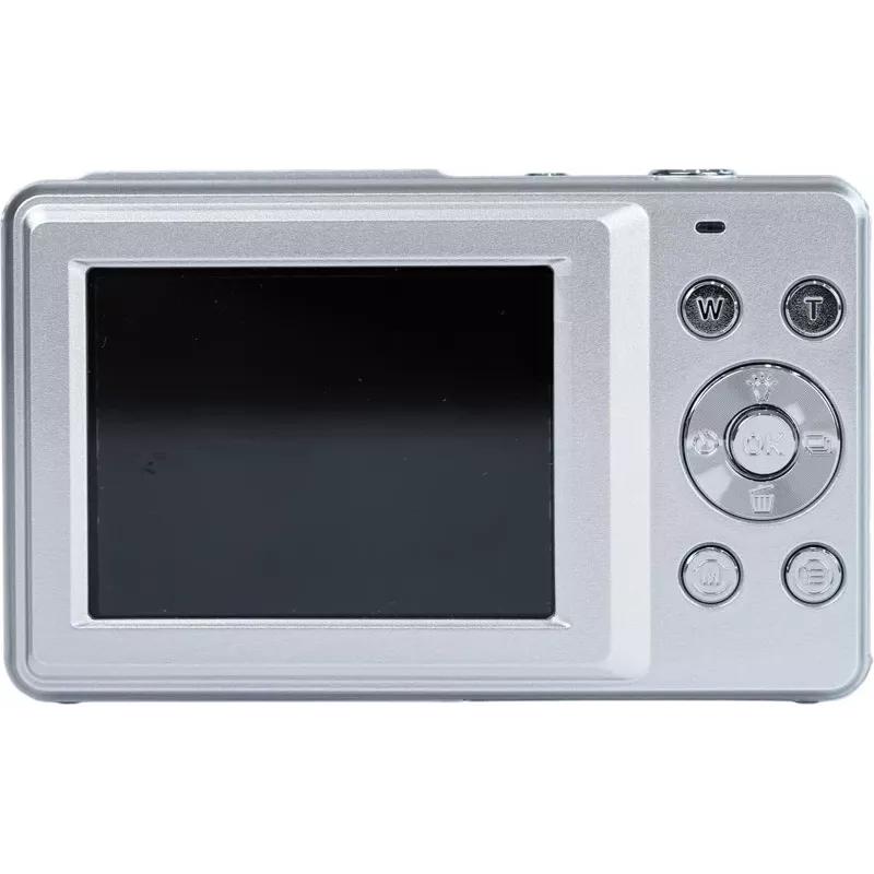 Yashica DigiPix 100 fotocamera digitale compatta, 8 MP, schermo IPS da 2,4 pollici, argento (YAS-DG100PP-SV)
