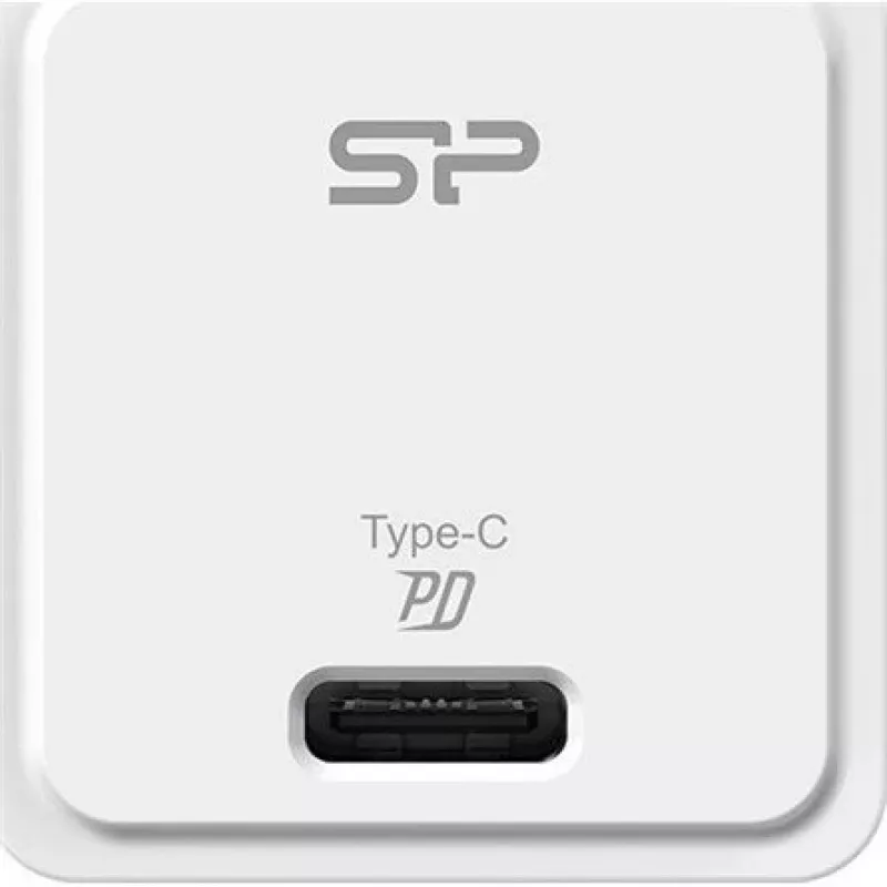 Silicon Power Boost Charger QM12 20W caricabatterie USB-C PD, bianco (SP20WASYQM121PCW)
