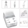 Rossmax NK1000 nebulizzatore a compressore a pistone 3-in-1 con irrigazione nasale e aspiratore, dimensione particelle 2,5 μm, dose particelle fini >80 %, velocità di nebulizzazione 0,35 ml/min, bicchiere farmaco 5 ml, capacità irrigazione nasale 10 ml, rumore <60 dB, funzionamento continuo, adulti e bambini