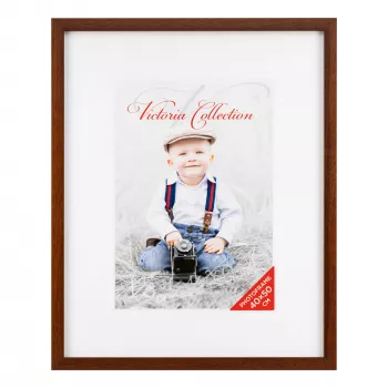 Victoria Collection Cubo cornice portafoto 40x50, marrone (21426)