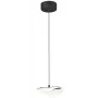 Milali lampada a sospensione 19 cm nero E27 metallo