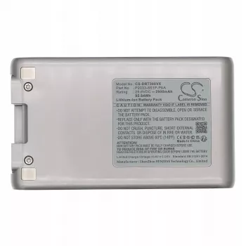 Cameron Sino batteria ricaricabile Li-ion 29.6V 2900mAh per aspirapolvere a batteria Dreame T30 (sostitutiva per P2033-8S1P-PAA)