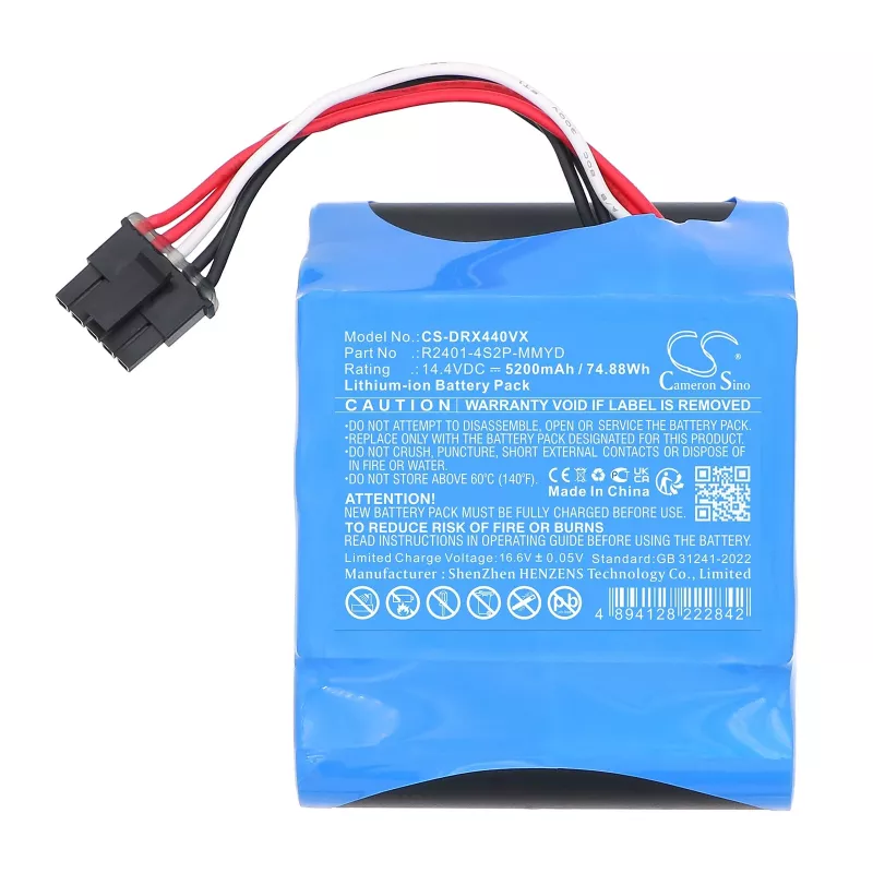 Cameron Sino CS-DRX440VX Batteria per Dreame X40 / X40 Pro (R2401-4s2p-mmyd / R2401-4s2p-xdev)