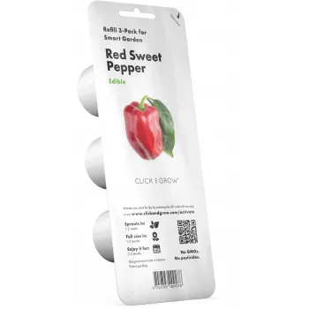 Click & Grow SGR63X3 Smart Garden 3 ricarica capsule di piante (3 capsule, biodegradabili, pre-piantate, Smart Soil)