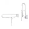 Maniglione di sostegno ribaltabile HD-05, 76 cm, bianco