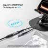 UNITEK Adattatore audio da USB-C a 3,5 mm con PD