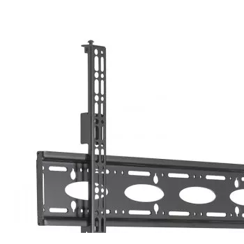 B-TECH AV BT8448-150/BB supporto a soffitto universale extra-large per schermi piatti con asta da 1,5 m Ø50 mm, VESA fino a 1100x700, 130 kg, nero