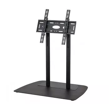 B-TECH AV SYSTEM X - supporto a pavimento universale basso per schermi piatti (VESA 600 x 400) - colonne da 0,75 m Ø50 mm