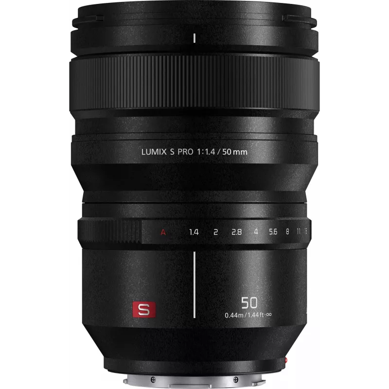 Panasonic Lumix S Pro 50mm f/1.4 obiettivo, L-Mount, full frame (S-X50E)