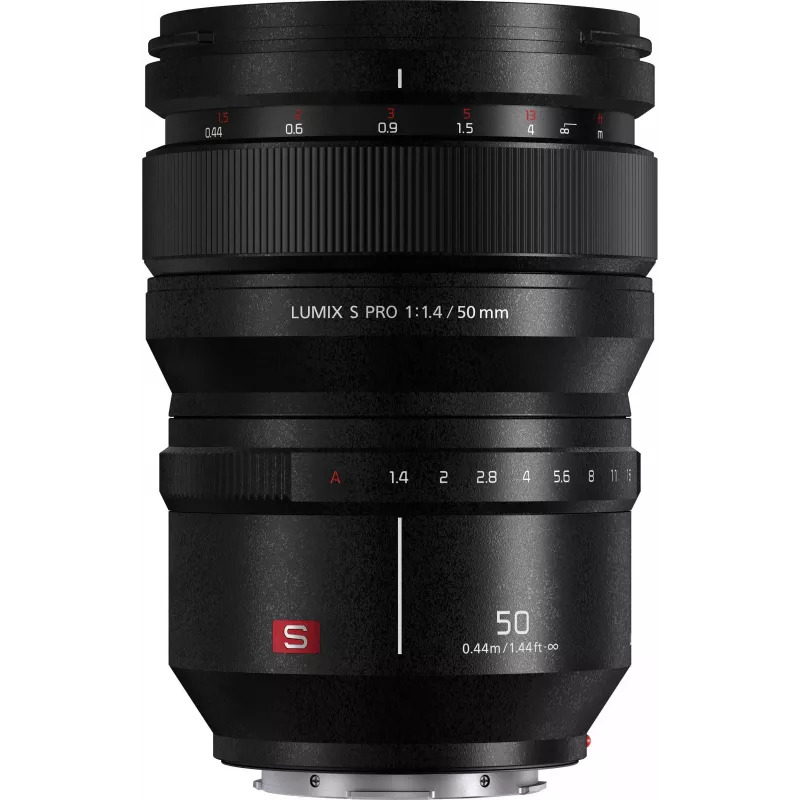 Panasonic Lumix S Pro 50mm f/1.4 obiettivo, L-Mount, full frame (S-X50E)