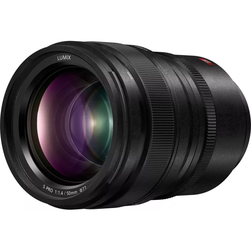 Panasonic Lumix S Pro 50mm f/1.4 obiettivo, L-Mount, full frame (S-X50E)