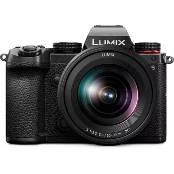 Panasonic Lumix DC-S5KE-K fotocamera system full frame con kit obiettivo 20-60mm