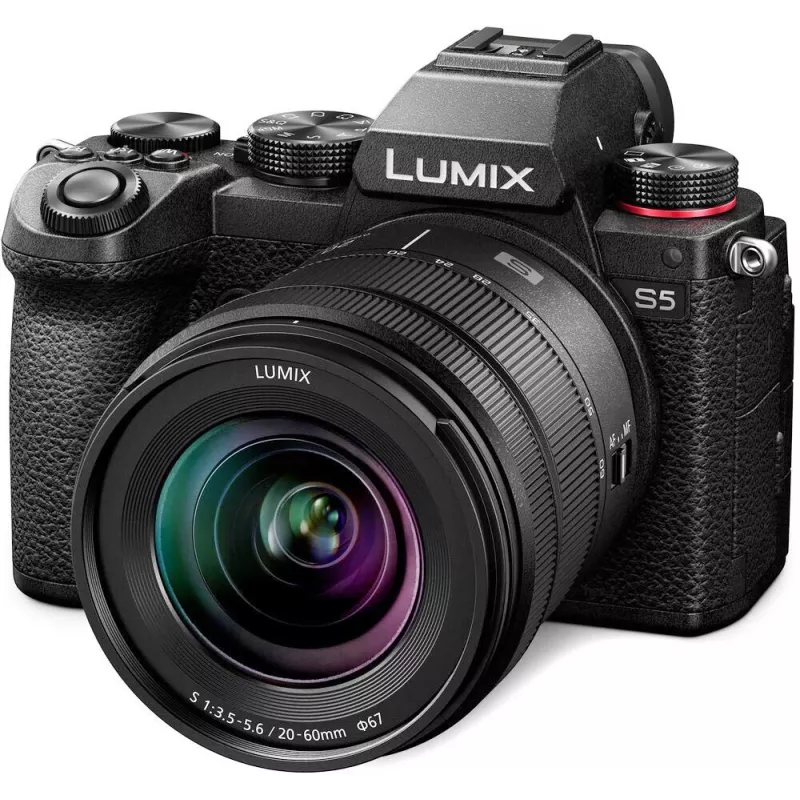 Panasonic Lumix DC-S5KE-K fotocamera system full frame con kit obiettivo 20-60mm