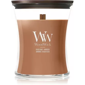 WoodWick Radiant Amber candela profumata Elipsa 453,6g
