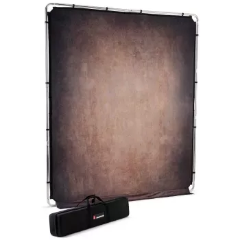 Manfrotto EzyFrame Vintage telaio con sfondo, noce (LL LB7934)