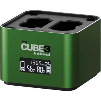 Hähnel ProCube 3 Twin caricabatterie per fotocamere Fujifilm (1000 577.3)