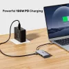 UNITEK hub multiporta USB-C 6-in-1 | 3x USB-A 5Gbps | PD 100W | HDMI 4K@30Hz | RJ45 Gigabit Ethernet | Space Grey