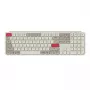 Keychron B6 Pro tastiera meccanica wireless ultra-slim 100% – Retro Rosso