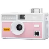 Kodak i60 fotocamera per pellicola 35mm riutilizzabile con flash integrato, rosa-grigio