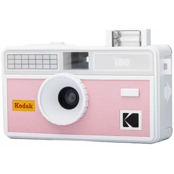 Kodak i60 fotocamera per pellicola 35mm riutilizzabile con flash integrato, rosa-grigio