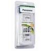 Panasonic BQ-CC15E/1B caricabatterie Smart & Quick Ni-MH per AA e AAA, 4 vani, canali singoli, AC 100-240V