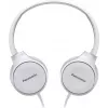 Panasonic RP-HF100E-W cuffie on-ear, con filo, driver al neodimio da 30 mm, pieghevoli, bianco