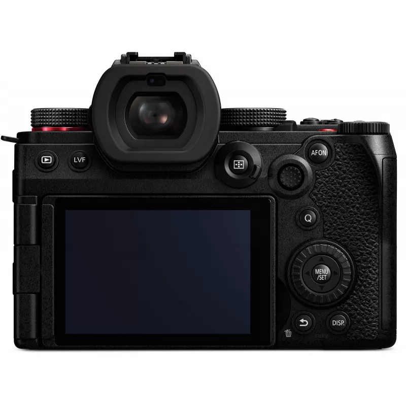 Panasonic Lumix DC-S5 Mark II fotocamera system con obiettivo Lumix S 50mm f/1.8 - nero