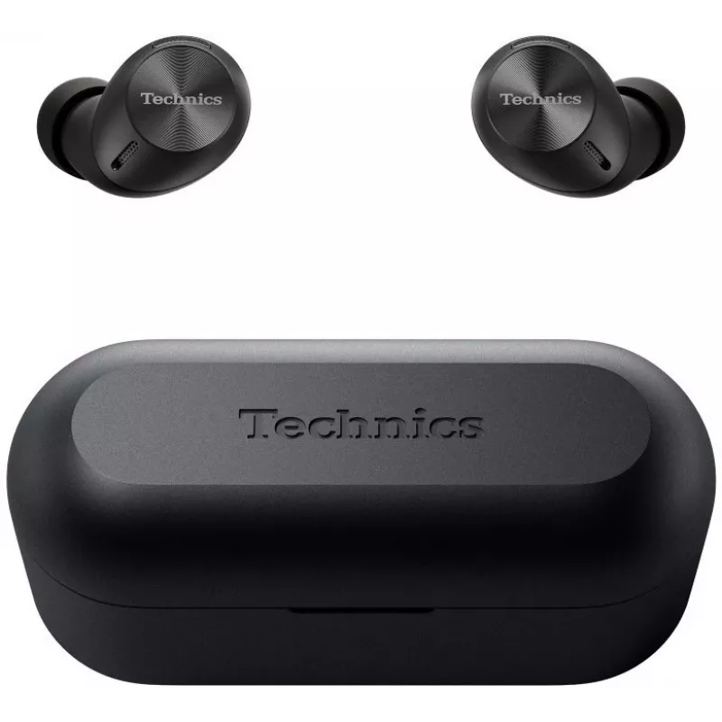 Technics EAH-AZ40M2EK cuffie True Wireless in-ear con cancellazione attiva del rumore, LDAC, JustMyVoice™, Multipoint, IPX4, nero