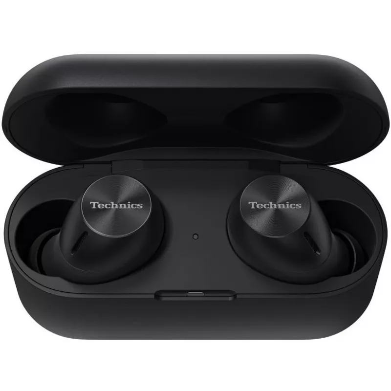 Technics EAH-AZ40M2EK cuffie True Wireless in-ear con cancellazione attiva del rumore, LDAC, JustMyVoice™, Multipoint, IPX4, nero