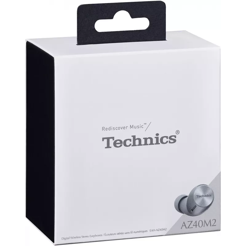 Technics EAH-AZ40M2EK cuffie True Wireless in-ear con cancellazione attiva del rumore, LDAC, JustMyVoice™, Multipoint, IPX4, nero