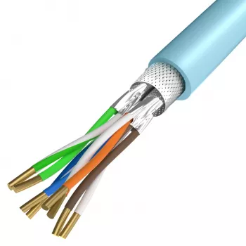 UNITEK C18121BL cavo per posa Cat.6A-S/FTP-LSZH, 305 m, blu