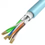 UNITEK C18121BL cavo per posa Cat.6A-S/FTP-LSZH, 305 m, blu