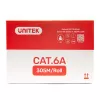 UNITEK C18121BL cavo per posa Cat.6A-S/FTP-LSZH, 305 m, blu