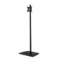 B-TECH AV BT8571/BB supporto a pavimento universale per schermi piatti con colonna da 1,8 m Ø50 mm, VESA 200x200