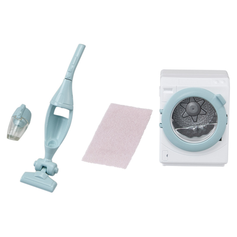Sylvanian Families set lavatrice e aspirapolvere