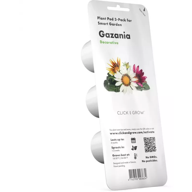 Click & Grow capsule per piante di gazania per Smart Garden, confezione da 3 (SGR92X3)