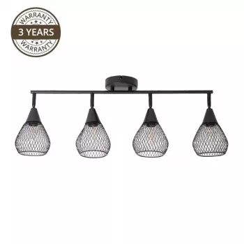 Bistro MB51166-4 Faretto, 4x40W E14