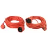 EXTEN SY-CZ-01 30M cavo di prolunga H05VV-F 3G1.5, 30 m, 3 conduttori 1,5 mm², spina Schuko a presa singola, nero