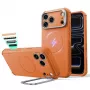ESR Cyber Tough Kickstand custodia MagSafe per iPhone 17 Pro / 18 Pro - arancione