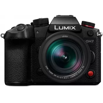 Panasonic Lumix DC-GH7LE fotocamera system corpo con kit obiettivo 12-60mm - nero