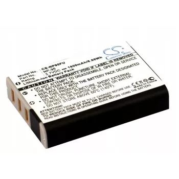 Cameron Sino batteria ricaricabile sostitutiva per Fujifilm NP-95 / Ricoh DB-90, 3,7V 1900mAh Li-Ion, nero