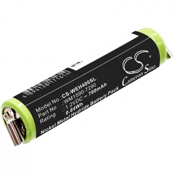 Cameron Sino batteria ricaricabile Ni-MH sostitutiva per Wella Bella Super Chromini, Contura, Moser Chromini, Wahl Super Taper e altre (1,2V, 1500mAh, WM1590-7290)
