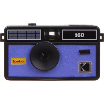Kodak i60 fotocamera a pellicola 35mm riutilizzabile, nero/Very Peri (DA00259)