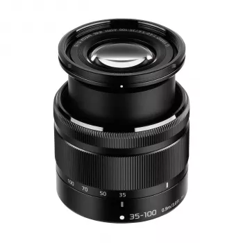 Panasonic Lumix G X Vario 35-100mm f/4.0-5.6 ASPH MEGA O.I.S. obiettivo per Micro Four Thirds - nero