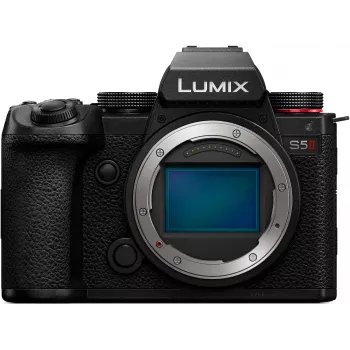 Panasonic Lumix DC-S5 Mark II fotocamera system corpo macchina (DC-S5M2E) - 24,2MP CMOS full frame, video 6K, stabilizzazione a 5 assi, nero