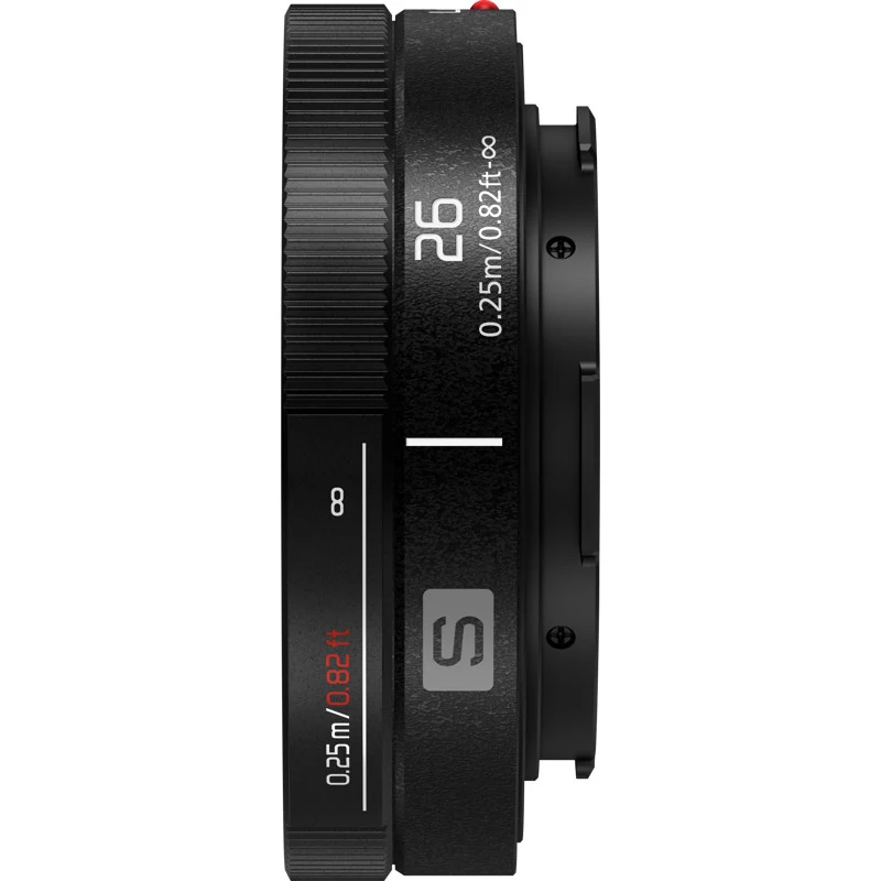 Panasonic Lumix S 26mm f/8 obiettivo pancake (MF) (S-R26E)