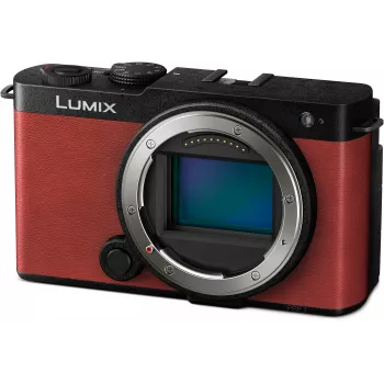 Panasonic Lumix DC-S9E-R fotocamera system full frame (solo corpo macchina), rosso
