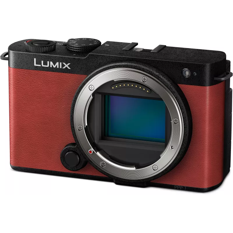 Panasonic Lumix DC-S9E-R fotocamera system full frame (solo corpo macchina), rosso