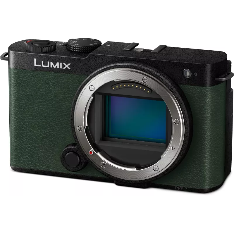 Panasonic Lumix DC-S9E-G fotocamera system full frame con sensore CMOS 24,2MP, stabilizzatore d'immagine a 5 assi, video 6K, L-Mount, oliva scuro